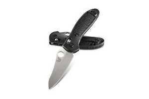 Benchmade Knives Griptilian 550-S30V Black Nylon Stainless Pocket Knife