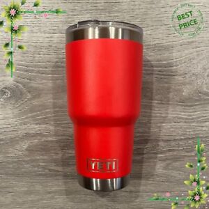 YETI Rambler With Magslider Lid 30 oz Tumbler Stainless Steel, Red