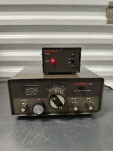 Heathkit HW-9 QRP HF CW Transceiver W/ Matching PSA-9 Power Supply Ham Radio