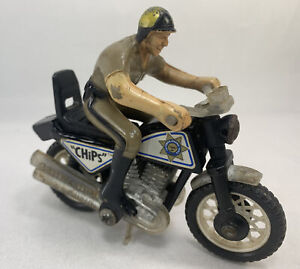 Chips Motorcycles California Highway Patrol Buddy L Cops Japan Police Vintage