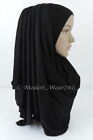 Premium Cotton Jersey Hijab Scarf Shawl Wrap Islam Muslim Small 170X55cm
