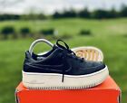 Womens Nike Air Force 1 Sage Low AR5339-002 Black Casual Shoes Sneakers Size 7.5