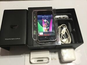 Apple iPhone 1st Generation 2G - 8GB - A1203 - Black - With Matching # Box !