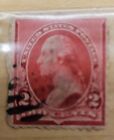 George Washington Red 2 Cent Stamp - Early 1900's - RARE!!!