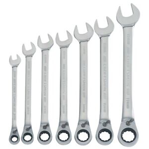 Craftsman CMMT87023 7-Piece Metric Reversible Ratcheting Wrench Set New