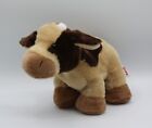 Ganz Webkinz Brown Cow Plush Stuffed Animal Tan Retired HM197 No Code