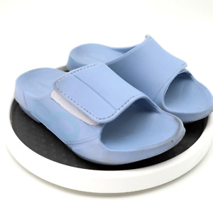 OOFOS Women's Ooahh Sport Flex Sandal Neptune Blue Slide Size 7 Mens 5