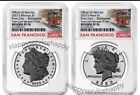 2023 S Reverse Proof  Morgan Peace Silver Dollar NGC PF70 FIRST DAY BALTIMORE