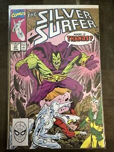 The Silver Surfer #37 Where is Thanos? 1990 Marvel Comics