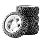 RC Rim Speed Tires & Wheel insert sponge 4PCS For HSP 1/16 1:16 Short Truck