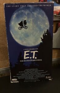 New ListingE.T. The Extra-Terrestrial VHS 1982 MCA Universal City Studios In Box