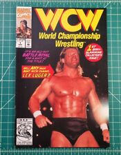WCW #1 (1992) Lex Luger Photo Cover Wrestling Marvel Comics Vol. 1 FN/VF