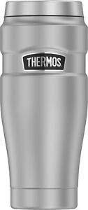 Thermos Stainless King Vacuum Insulated Stainless Steel Tumbler, 16oz, Matte