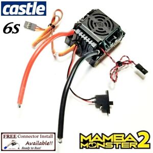RCP-RTR Castle Creations Mamba Monster 2 Extreme 6s 1/8 Scale ESC