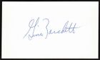 Gino Marchetti B HOF Signed Auto Autograph 3x5 Index Card Authentic