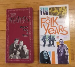 New ListingCd Box Set Lot The Folk Years 8 Discs WEAVERS wasn't that Byrds Lightfoot Dylan