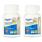2 Pack  Ibuprofen Pain Reliever/Fever Reducer Coated Tablets, 200mg, 100 Count
