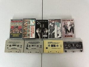 Vintage Rap Hip-Hop 9 Cassette Lot - Public Enemy, Kid ‘N Play, LL Cool J, Ice-T