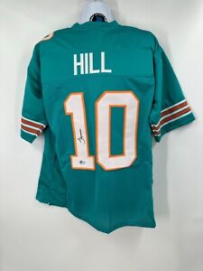 Tyreek Hill Miami Dolphins Signed Autograph Jersey Beckett Witnessed COA