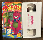 Barney’s ABC’s & 123’s VHS Let’s Play School Sing Along Lyrick Educational Video