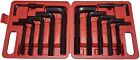 Extra Large Allen Wrench Jumbo Automotive Hex Key Set (SAE and METRIC)