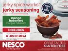 Mango Habanero Flavor Gourmet Jerky Seasoning 3 Pack Makes 6 lbs. By Nesco