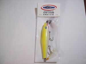 Surf Chubb Custom Metal Lip Surfster Swimmer Fishing lures / Plug  Made in USA