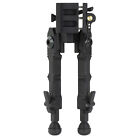 Accu-Tac BR-4 G2 Bipod, Black, Quick Detach Arca Swiss Rail, Adjustable Legs