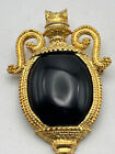 MFA (MUSEUM OF FINE ARTS) GOLDTONE ANCIENT ETRUSCAN STYLE URN PIN/PENDANT