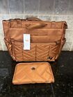 LUG Soprano Tote Bag Copper Brown NWT & Zeppelin Large Wallet NWT 2 Pieces RFID