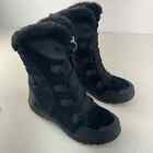 Columbia Women's Black Snow Boots Size 9 Preowned