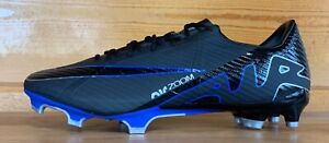 Nike Zoom Mercurial Vapor Academy  15 FG Soccer Cleats Size 7/8/8.5 BLACK/BLUE