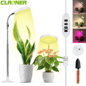38 LED Plant Grow Light Indoor Sunlike Full Spectrum Flower Hydroponics 3 Colors
