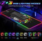 Wireless Charging Gaming LED  Mouse Pad - 10 Light Modes - L&R Brain