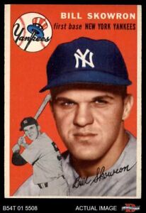 1954 Topps #239 Bill Skowron Yankees RC 5 - EX