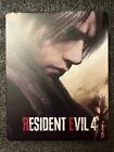 Resident Evil 4 Remake PS4/PS5/XBOX Custom-Made G2 Steelbook Case (NO GAME)