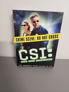 CSI: Crime Scene Investigation - The Complete Third Season 3 (DVD, 2004, 6-Disc)