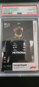 2020 Topps Now Formula 1 #19 George Russell PSA 10