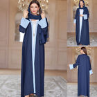 Hijab Women Open Kaftan Evening Kimono Long Dress Abaya Muslim Cardigan Robe