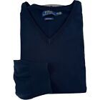NWOT Polo Ralph Lauren Navy Blue V-Neck Cotton Pullover Jumper Sweater Size 2XL