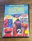 Sesame Street: Essential Collection Learning 3-pack Brand New Factory Sealed DVD
