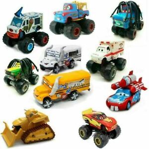 1:55 Alloy Disney Pixar Cars Monster Truck Mater Diecast Toy Car MISS FRITTER
