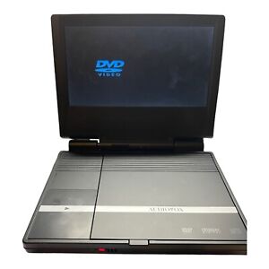 audiovox portable dvd player PVD80 Tested Works Great 2007 Manufactured With Cas