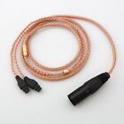 16Cores 7N OCC Copper Earphone Cable For Sennheiser HD580 HD600 HD650 HDxxx