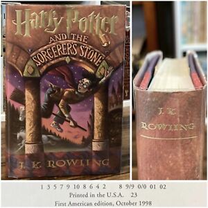Harry Potter & The Sorcerer’s Stone - J. K. Rowling (1st US Edition 1st Print)