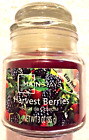 MAINSTAYS ~Candle Jar With Lid~HARVEST BERRIES~3.0 oz~Holiday Scent~Brand New