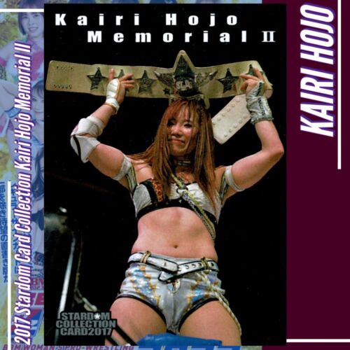 2017 Stardom Wrestling Card 2 Kairi Hojo Kairi Sane WWE RAW NXT NJPW Super Rare