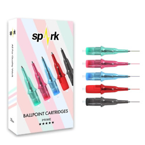10/20/50 pcs Spark Ballpoint Tattoo Cartridge Practice Needle Sketch Stippling