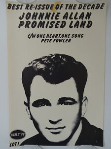 New ListingJOHNNIE ALLAN Promised Land RARE orig 1978 promo poster 10