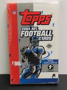 2004 Topps 1st Edition NFL Football Factory Sealed HTA Exclusive Hobby Box